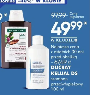 Szampon antywypadowy Delual DS promocja w Super-Pharm