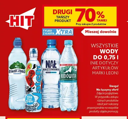 Woda smakowa Żywiec Zdrój Waterrr truskawka promocja w Kaufland