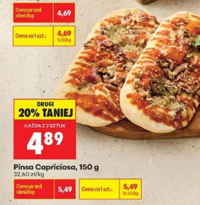 Pinsa Capriciosa promocja w Biedronka