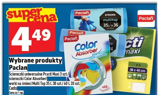 Wybrane produkty Paclan promocja w TOPAZ