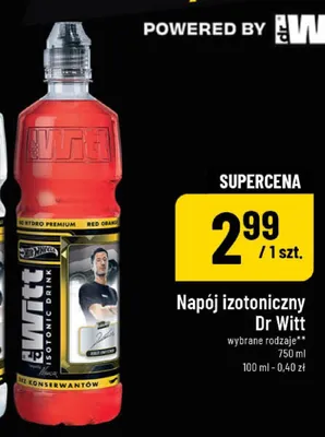 Napój izotoniczny Dr Witt promocja w POLOmarket