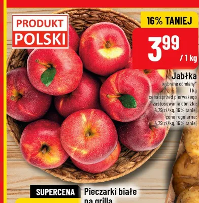 Jabłka polskie promocja w POLOmarket