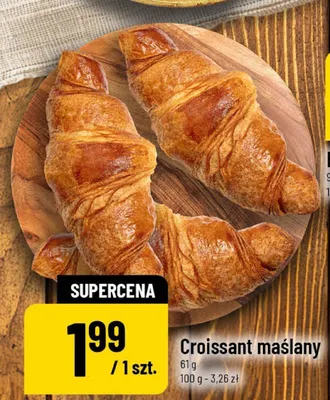 Croissant maślany promocja w POLOmarket