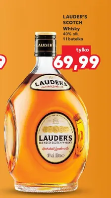 Whisky Scotch promocja w Kaufland