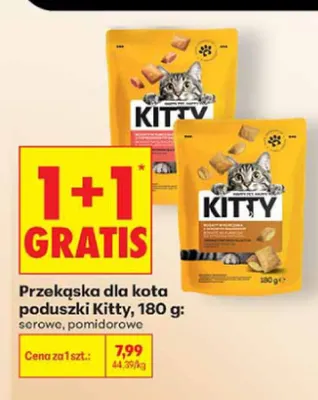 Przekąska dla kota poduszki Kitty serowe promocja w Biedronka