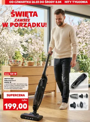 Odkurzacz 2 w 1 SOHSS 18 promocja w Kaufland