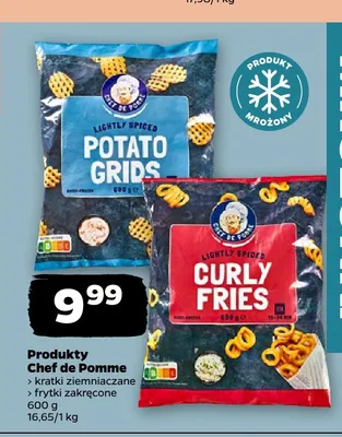 Kratki ziemniaczane Chef de Pomme promocja w Netto