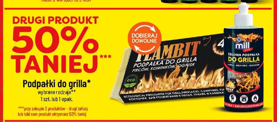 Podpałka do grilla Flambit promocja w POLOmarket