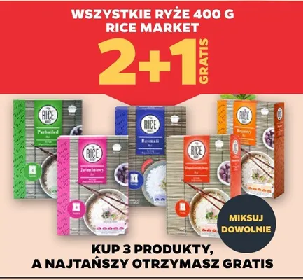Ryż 400 g Rice Market promocja w Netto