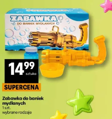 Zabawka do baniek mydlanych promocja w Delikatesy Centrum