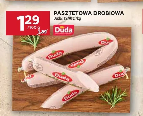 Pasztetowa Drobiowa Duda promocja w Stokrotka