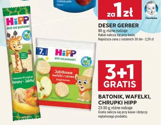 Chrupki HiPP promocja w Stokrotka