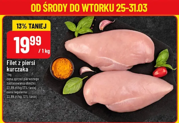 Filet z piersi kurczaka promocja w POLOmarket