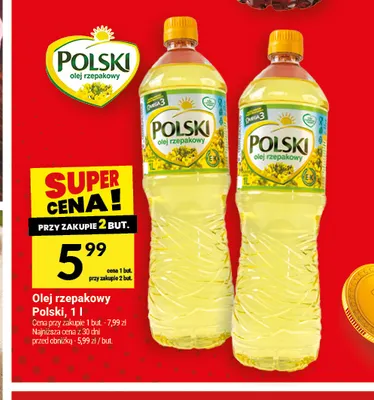 Olej rzepakowy Polski promocja w Twój Market