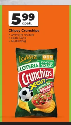 Chipsy Crunchips X-Cut Mexican Salsa Style promocja w Odido