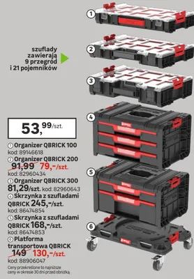 Organizer 300 promocja w Leroy Merlin