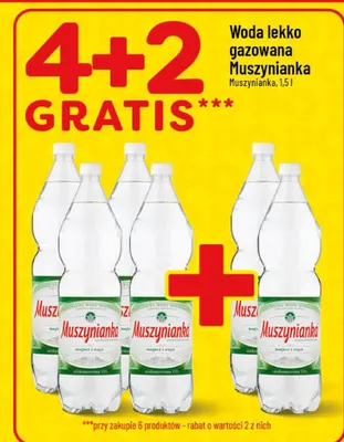 Woda lekko gazowana promocja w POLOmarket