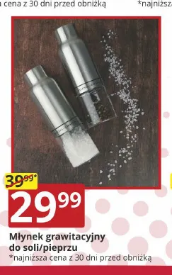 Młynek grawitacyjny do soli lub pieprzu promocja w Prymus AGD