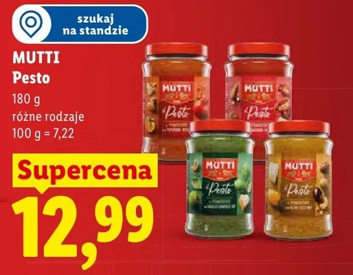 Pesto Mutti Arancione promocja w Lidl