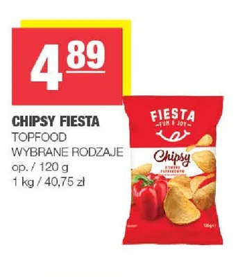 Chipsy Fiesta promocja w SPAR