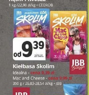 Kiełbasa Skolim Mac and Cheese JBB Bałdyga promocja w Marketvita