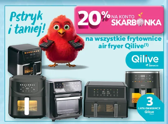 Frytownica air fryer Qilive promocja w Auchan