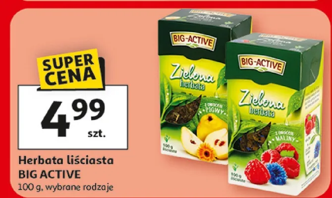 Herbata liściasta promocja w Auchan