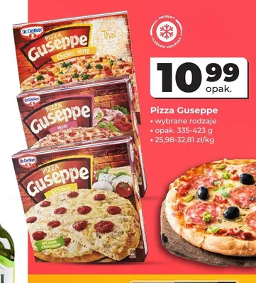 Pizza Guseppe Chicken Curry Dr. Oetker promocja w Odido