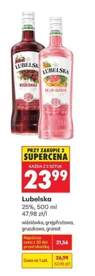 Wódka grejpfrutowa promocja w Biedronka