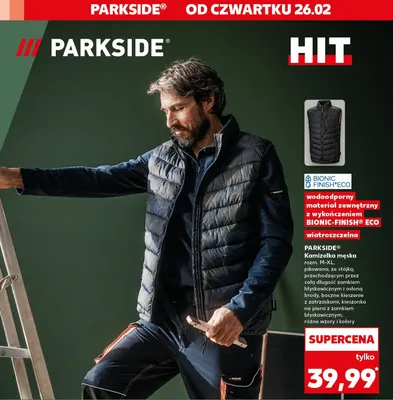 Kamizelka męska promocja w Kaufland