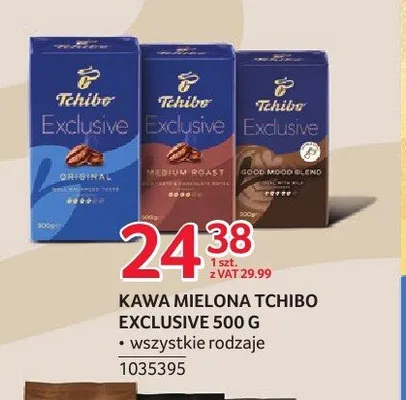 Kawa mielona Tchibo Exclusive Original promocja w Selgros