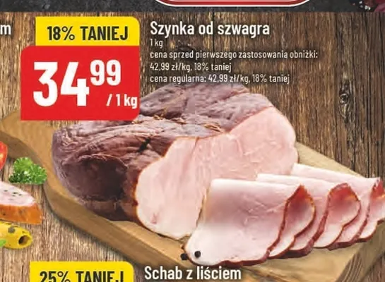 Szynka od szwagra promocja w POLOmarket