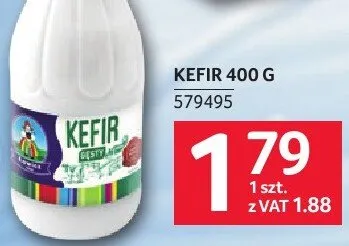 Kefir 400g Mlekpol promocja w Selgros