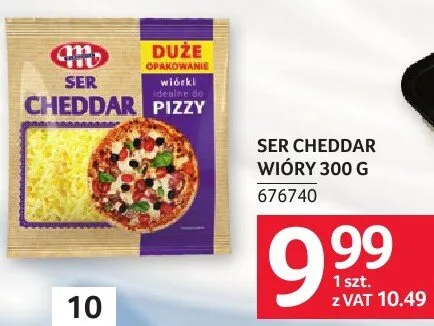 Ser Cheddar Wiór 300 g promocja w Selgros
