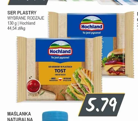 Ser plastry Hochland promocja w Słoneczko