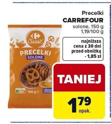 Precelki solone Carrefour promocja w Carrefour Market