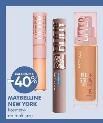 Tusz do rzęs Maybelline New York Lash Sensational promocja w Super-Pharm