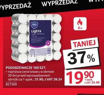 Podgrzewacze Aura promocja w Selgros