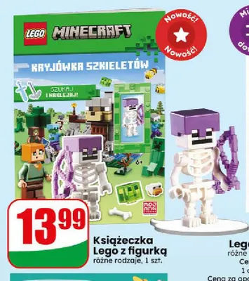 Książeczka Lego z figurką promocja w Dino