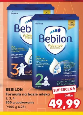 Formuła na bazie mleka Bebilon 2 promocja w Kaufland