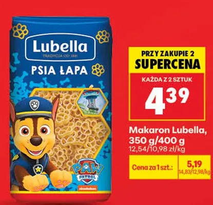 Makaron Lubella promocja w Biedronka