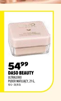 Ultralekki puder matujący Daso Beauty promocja w Drogerie Natura