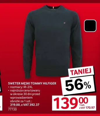 Sweter męski Tommy Hilfiger promocja w Selgros