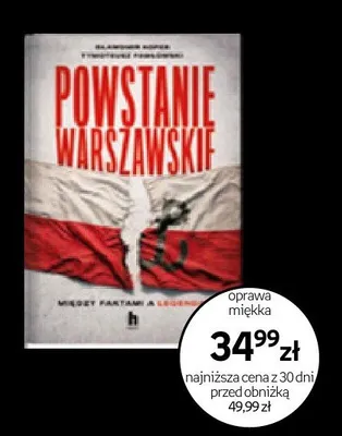 Książka Powstanie Warszawskie Sławomir Koper Tymoteusz Pawłowski promocja w Empik