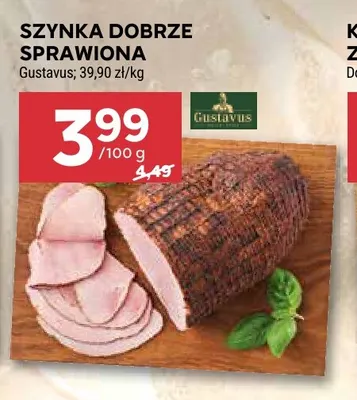 Szynka dobrze sprawiona Gustavus promocja w Stokrotka