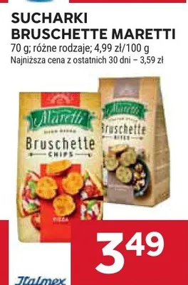 Sucharki Bruschette Maretti promocja w Stokrotka