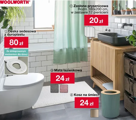 Deska sedesowa z duroplastu promocja w Woolworth