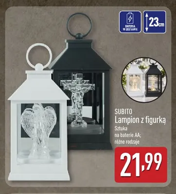 Lampion z figurką Subito promocja w Aldi
