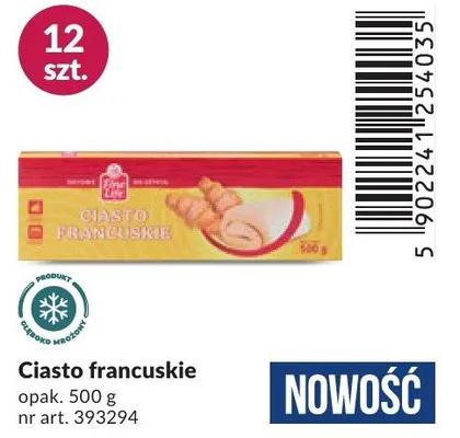 Ciasto francuskie promocja w Makro