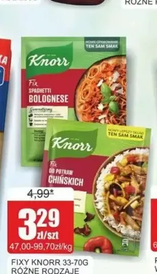Fix Knorr promocja w Bingo